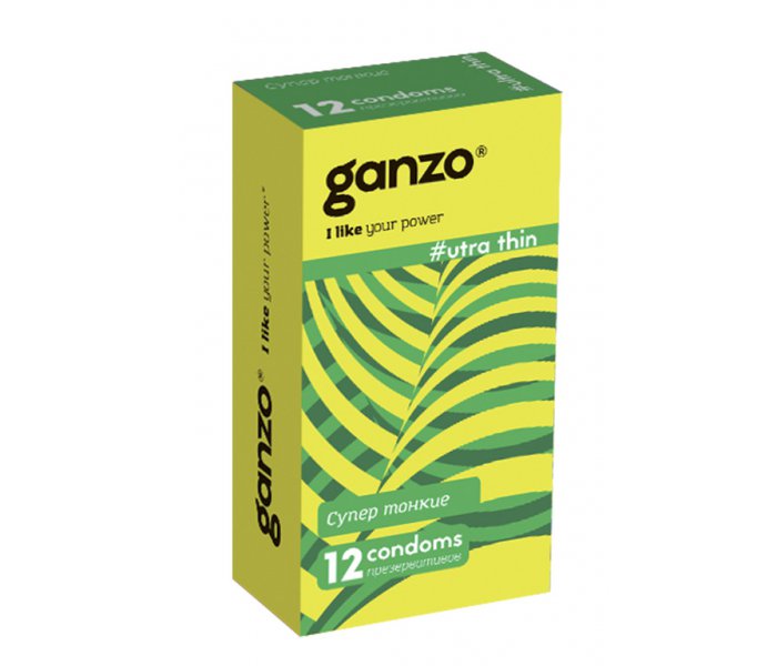 GANZO Ultra thin (12 шт) (Ультра тонкие)