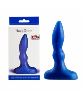 Анальный стимулятор Beginners p-spot massager blue