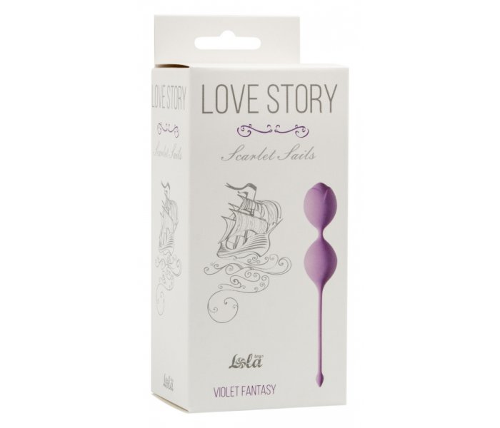 ВАГИНАЛЬНЫЕ ШАРИКИ LOVE STORY SCARLET SAILS VIOLET FANTASY