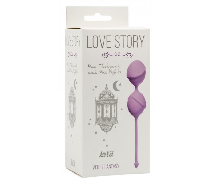 ВАГИНАЛЬНЫЕ ШАРИКИ LOVE STORY ONE THOUSAND AND ONE NIGHTS VIOLET FANTASY