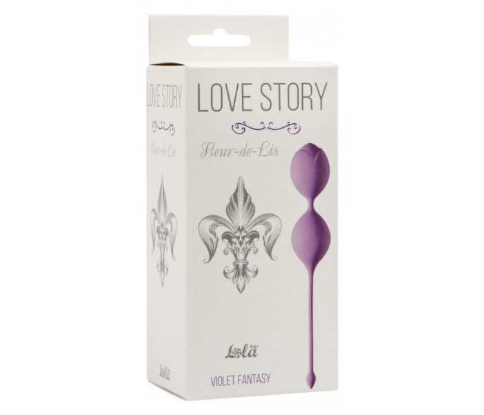 ВАГИНАЛЬНЫЕ ШАРИКИ LOVE STORY FLEUR-DE-LISA VIOLET FANTASY