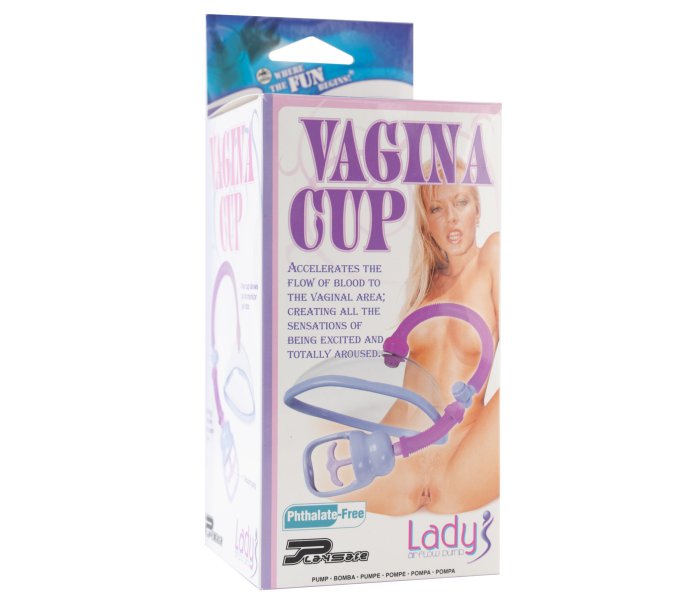 ВАКУУМНАЯ ПОМПА NMC VAGINA CUP ДЛЯ СТИМУЛЯЦИИ ВАГИНЫ, ФИОЛЕТОВАЯ