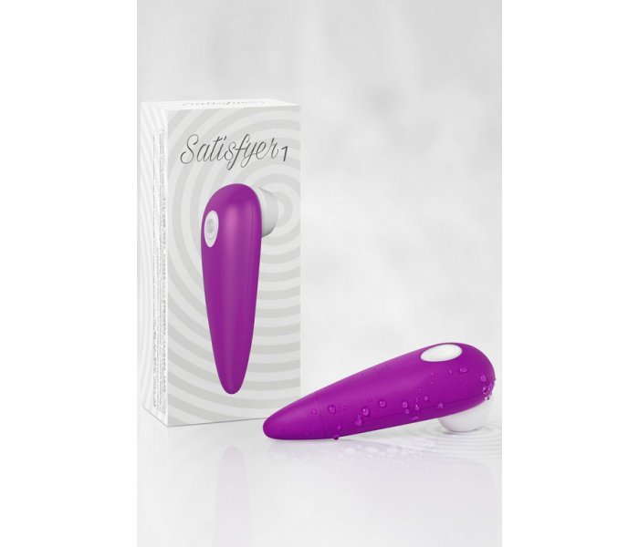 SATISFYER 1, ВАКУУМ-ВОЛНОВОЙ БЕСКОНТАКТНЫЙ СТИМУЛЯТОР КЛИТОРА