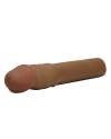 Насадка удлинитель CyberSkin- 4 inch Xtra Thick Transformer Penis Extension™, Dark