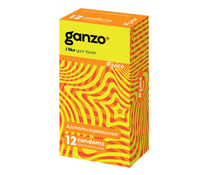 GANZO JUICE (12 шт) (Ароматизированные)