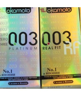 OKAMOTO (10 шт) Real Fit 003