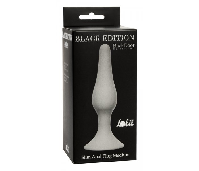 АНАЛЬНАЯ ПРОБКА SLIM ANAL PLUG MEDIUM GREY