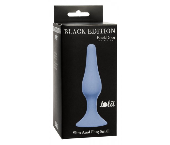 АНАЛЬНАЯ ПРОБКА SLIM ANAL PLUG SMALL BLUE