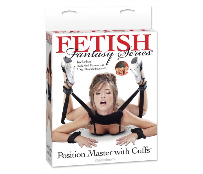 Фиксация-поддержка для секс-позиций с наручами Position Master With Cuffs