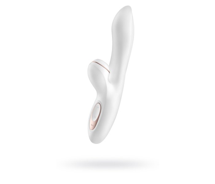 ВИБРАТОР SATISFYER PRO G-SPOT RABBIT, С ВАКУУМ-ВОЛНОВЫМ БЕСКОНТАКТНЫМ СТИМУЛЯТОРОМ КЛИТОРА