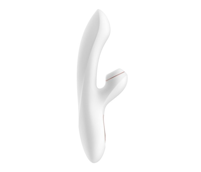 ВИБРАТОР SATISFYER PRO G-SPOT RABBIT, С ВАКУУМ-ВОЛНОВЫМ БЕСКОНТАКТНЫМ СТИМУЛЯТОРОМ КЛИТОРА