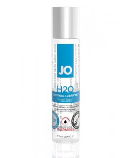 Классический возбуждающий лубрикант на водной основе JO H2O Warming, 1 oz (30мл.)