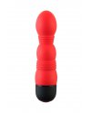 ВИБРАТОР TOYFA BLACK&RED,10 РЕЖИМОВ ВИБРАЦИИ, СИЛИКОНОВЫЙ,  11,4 СМ