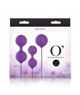 Набор вагинальных шариков Luxe - O' - Weighted Kegel Balls - Purple