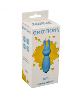 МИНИ ВИБРАТОР EMOTIONS FUNNY BUNNY BLUE