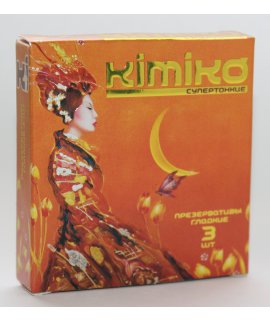 ПРЕЗЕРВАТИВЫ KIMIKO № 3 (супертонкие) 3 шт.