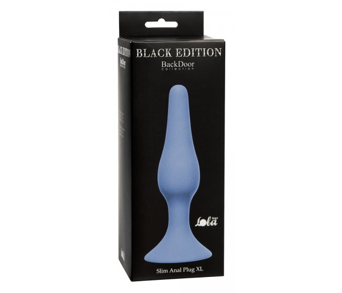 АНАЛЬНАЯ ПРОБКА SLIM ANAL PLUG XL BLUE