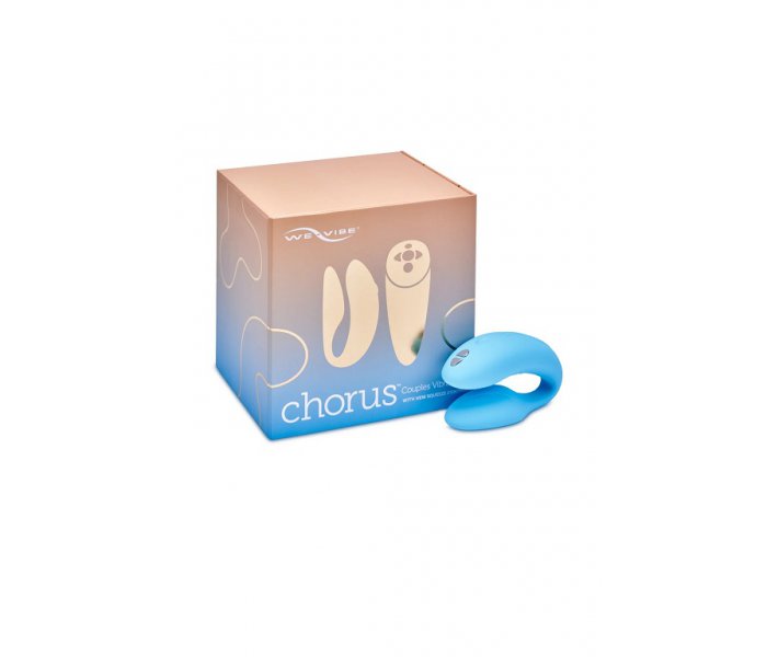 Вибромассажер (б/к) Сенсорный вибромассажер для пар We-Vibe Chorus Aqua