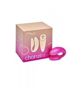 Сенсорный вибромассажер для пар We-Vibe Chorus Pink