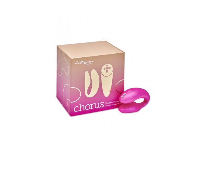 Сенсорный вибромассажер для пар We-Vibe Chorus Pink