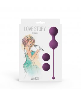 НАБОР ВАГИНАЛЬНЫХ ШАРИКОВ LOVE STORY DIVA LAVENDER SUNSET