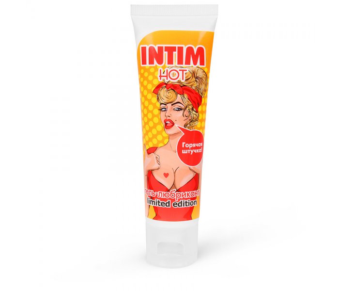 ЛЮБРИКАНТ "INTIM HOT" серии LIMITED EDITION, 50 г