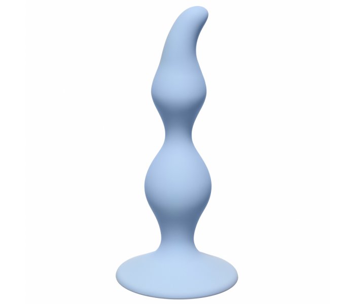 АНАЛЬНАЯ ПРОБКА CURVED ANAL PLUG BLUE