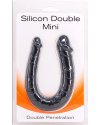 Двусторонний минифаллоимитатор Silicon Double Mini