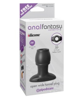 Анальная пробка с тоннелем Anal Fantasy Collection Open Wide Tunnel Plug