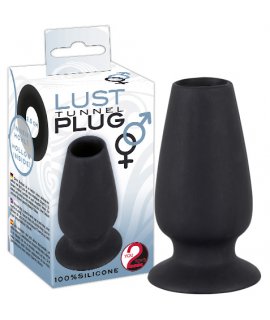 Анальная пробка полая Lust Tunnel Plug