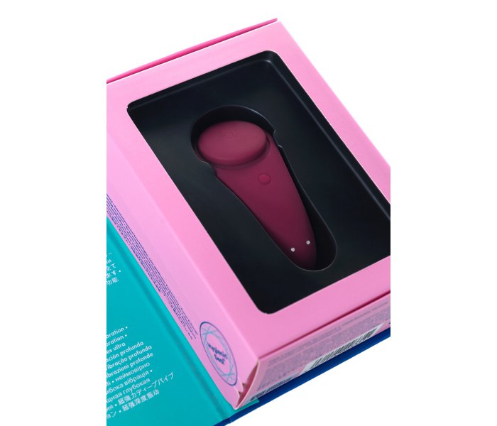 ВИБРОМАССАЖЕР SATISFYER SEXY SECRET, СИЛИКОН, КРАСНЫЙ, 8,5 СМ