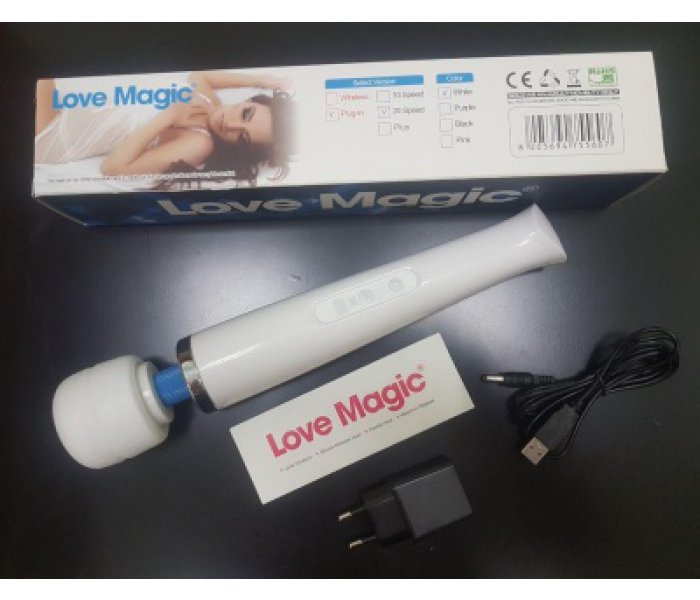 Беспроводной вибромассажер Love Magic® Rechargeable ORIGINAL 20 режимов c ЗУ