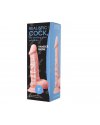 Фаллоимитатор Vander Realistic Cock Bending Ultra Soft Dildo 6.7, Светлый