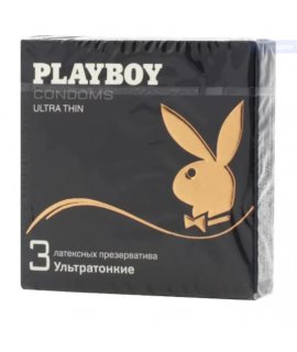 Playboy презервативы Ultra Thin №3 ультратонкие