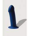 Дилдо на присоске с двойной плотностью Hitsens S01 Blue ADRIEN LASTIC DILDO DUAL DENSITY