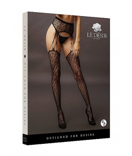 Колготки (имитация чулок) Suspender Leopard Pantyhose