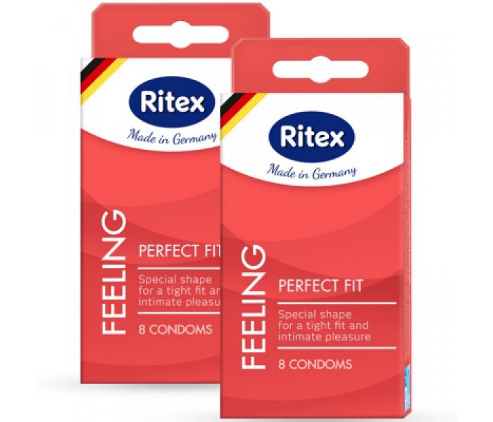 RITEX PERFECT FIT № 8 (АНАТОМИЧЕСКОЙ ФОРМЫ С НАКОПИТЕЛЕМ), 8 штук