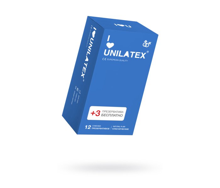 UNILATEX "NATURAL PLAIN" классические, 12 шт.