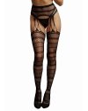 Колготки (имитация чулок) Suspender Striped Pantyhose - O/S