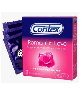 Презервативы Contex Romantic Love, 3 шт.