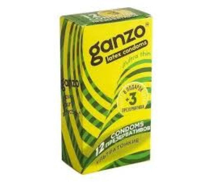 GANZO Ultra thin (15 шт) (Ультра тонкие)