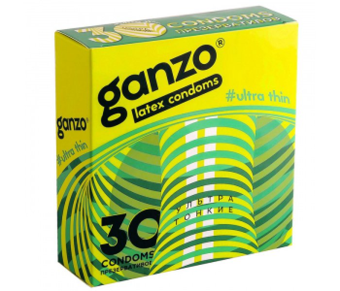 GANZO Ultra thin (30 шт) (Ультра тонкие)