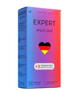 EXPERT WILD LOVE № 12+3 (РЕБРИСТЫЕ С ТОЧКАМИ)