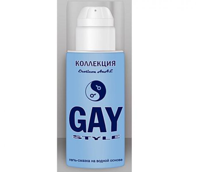 Гель смазка анальная Gay Style , диспенсер 30мл