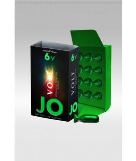 Возбуждающая сыворотка мягкого действия JO Volt 6 VOLT, 12 капсул