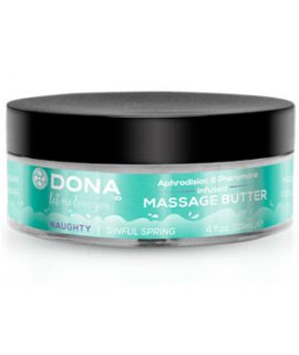 Увлажняющий крем-масло для массажа DONA Massage Butter Naughty Aroma: Sinful Spring 115 мл