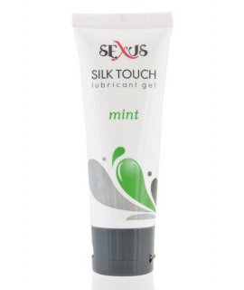 Увлажняющая гель-смазка на водной основе с ароматом мяты Silk Touch Mint 50 мл