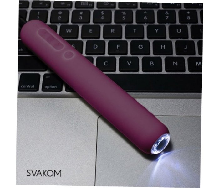 Gaga Фиолетовый вибростимулятор с видеокамерой