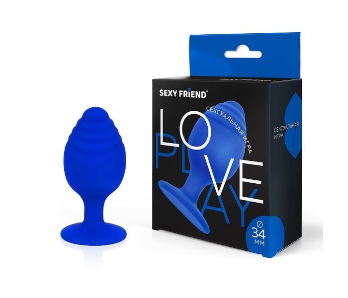 АНАЛЬНЫЙ СТИМУЛЯТОР L рабочей части 65 мм D 34 мм