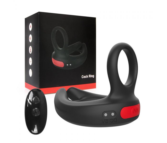 ВИБРОМАССАЖЁР 10 режимов вибрации, D кольца 33x45 мм, дистанционный пульт